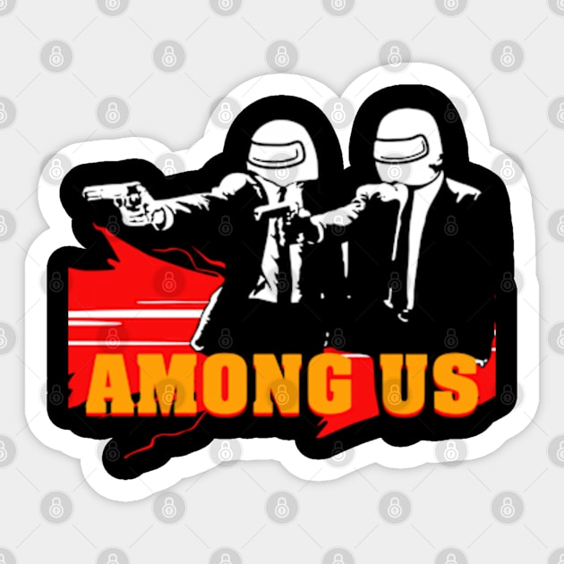 Among us Fiction Sticker by Aefe